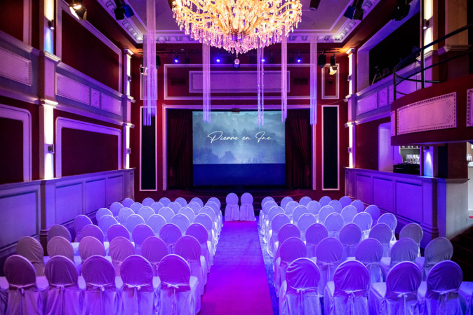 De locatie en catering