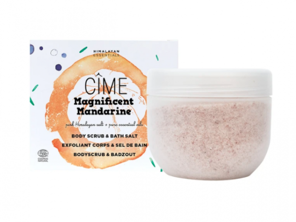 Magnificent Mandarine bodyscrub en badzout