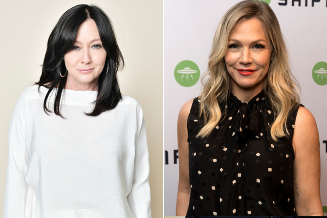 Shannen Doherty et Jenny Garth – Beverly Hilles 90210