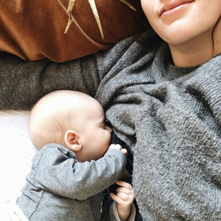 Redactrice Elke, mama van Otto