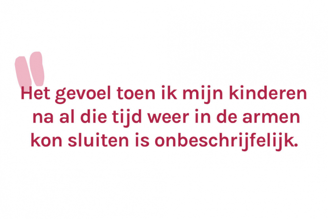 Steffie (36) zag haar kinderen zeven maanden lang niet na een valse klacht van haar ex