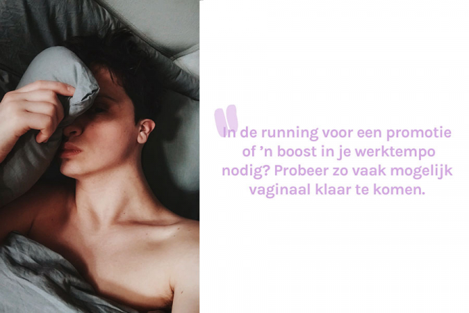 Hij slaapt, jij wordt gek