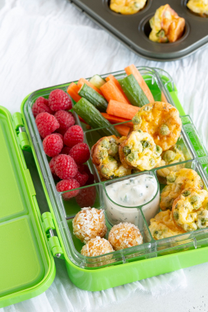 Miniquiches met kruidenkaas (voor ca. 24 stuks)