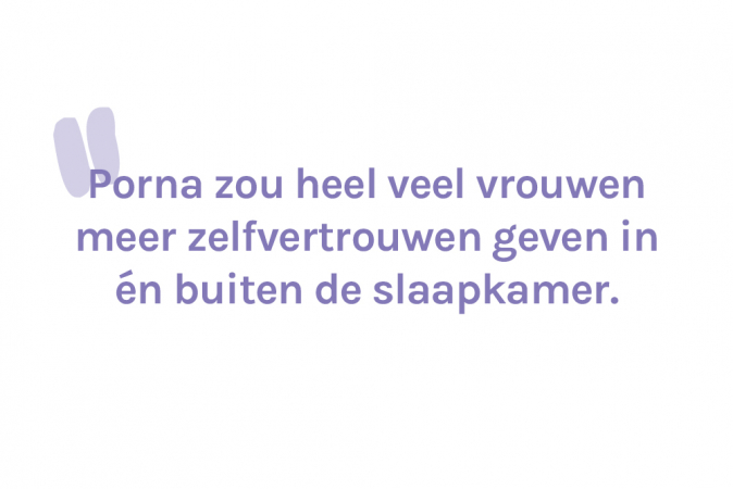 Katrijn (25): ‘Ik vind zelden een video waarin de vrouw echt correct behandeld wordt’