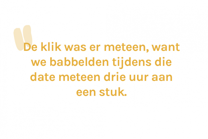 Het online coronamaatje van Goele (21) werd uiteindelijk haar lief
