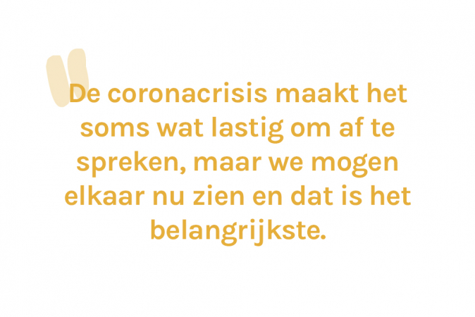 Xander (23) en Jutta (20) leerden elkaar kennen tijdens een online versie van de Gentse Overpoort