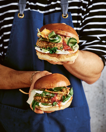 Vietnamese tofuburger