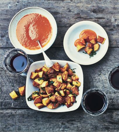 Spaanse patatas bravas