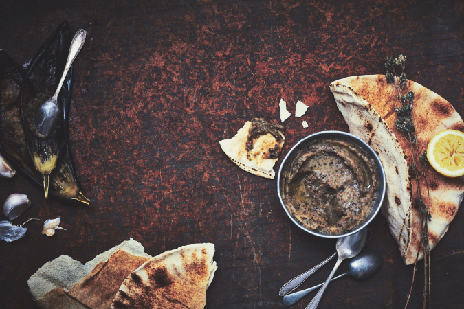Griekse auberginekaviaar
