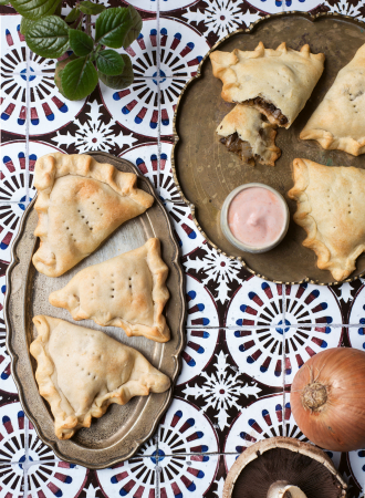 Empanadas de portobello