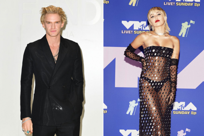 Miley Cyrus en Cody Simpson