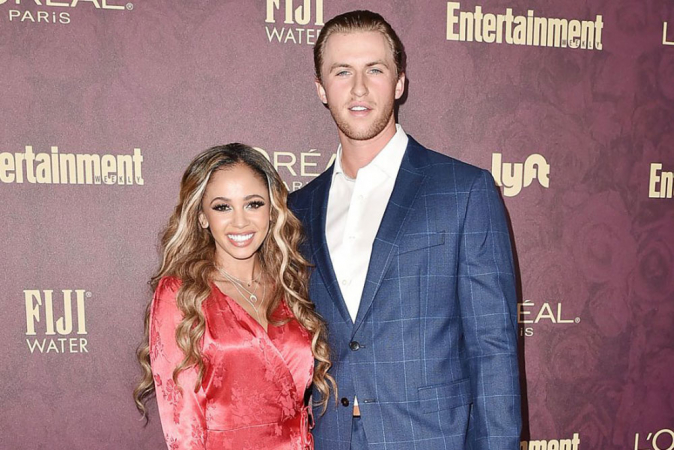 Vanessa Morgan en Michael Kopech