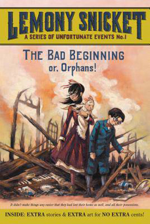 ‘A Series of Unfortunate Events #1: The Bad Beginning’ van Lemony Snicket (Engelstalig)