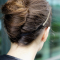 Chignon banane