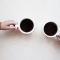 Americano = een grote kop (130 tot 150 ml) waarbij heet water aan espresso wordt toegevoegd