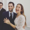 Penn Badgley (31) en Domino Kirke (35)