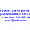 Een helpende hand
