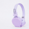 Lila headphone met schelpen