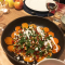 4. Nacho’s van zoete aardappel met zure macadamiaroom
