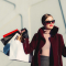 Shoppen in een grote stad