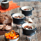 Romige blauwekaasfondue met paddenstoelen & pancetta