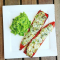 2. Gevulde zoete paprika’s met groentenpuree
