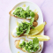 Bruschetta met erwtjes, munt en geitenkaas