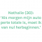 Nathalie (30) – € 5.000