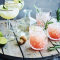 Rosemary grapefruit tequila bomb (rechts op de foto)
