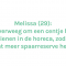 Melissa (29) – € 6.300