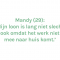 Mandy (29) – € 1.600 (4/5de)