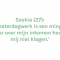 Saskia (27) – € 1.500 (4/5de) + € 200 (bijberoep)