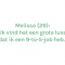 Melissa (29) – € 1.800