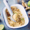 Salty banana-peanut ice