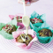 VEGAN: matchamuffins met frambozen