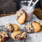 VEGAN: pindakaaskoeken met chocolade