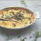 Griekse quiche met courgette, polenta, feta & dille