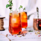 Ginger beer en hibiscus mocktail