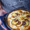 Zoete-aardappellasagne met chorizo en ricotta