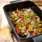 Gevulde puntpaprika met kruidige kip (2 pers., minder dan 30 min.)