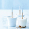 Yoghurtijsjes met gember, citroen en granola