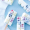 Yoghurtijs met stukjes fruit