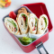Wraps met kip en kruidenkaas (voor 4 à 6 wraps)