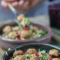 Bulgurslaatje met kipballetjes
