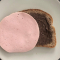 Un sandwich au chocolat et saucisson de jambon