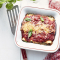 Vegetarische cannelloni met spinazie en pittige tomatensaus