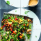 Gegrilde groenten met warme chili-tahin