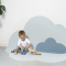 In de wolken