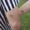 Matching tattoos