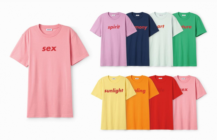WEEKDAY unisex T-shirts